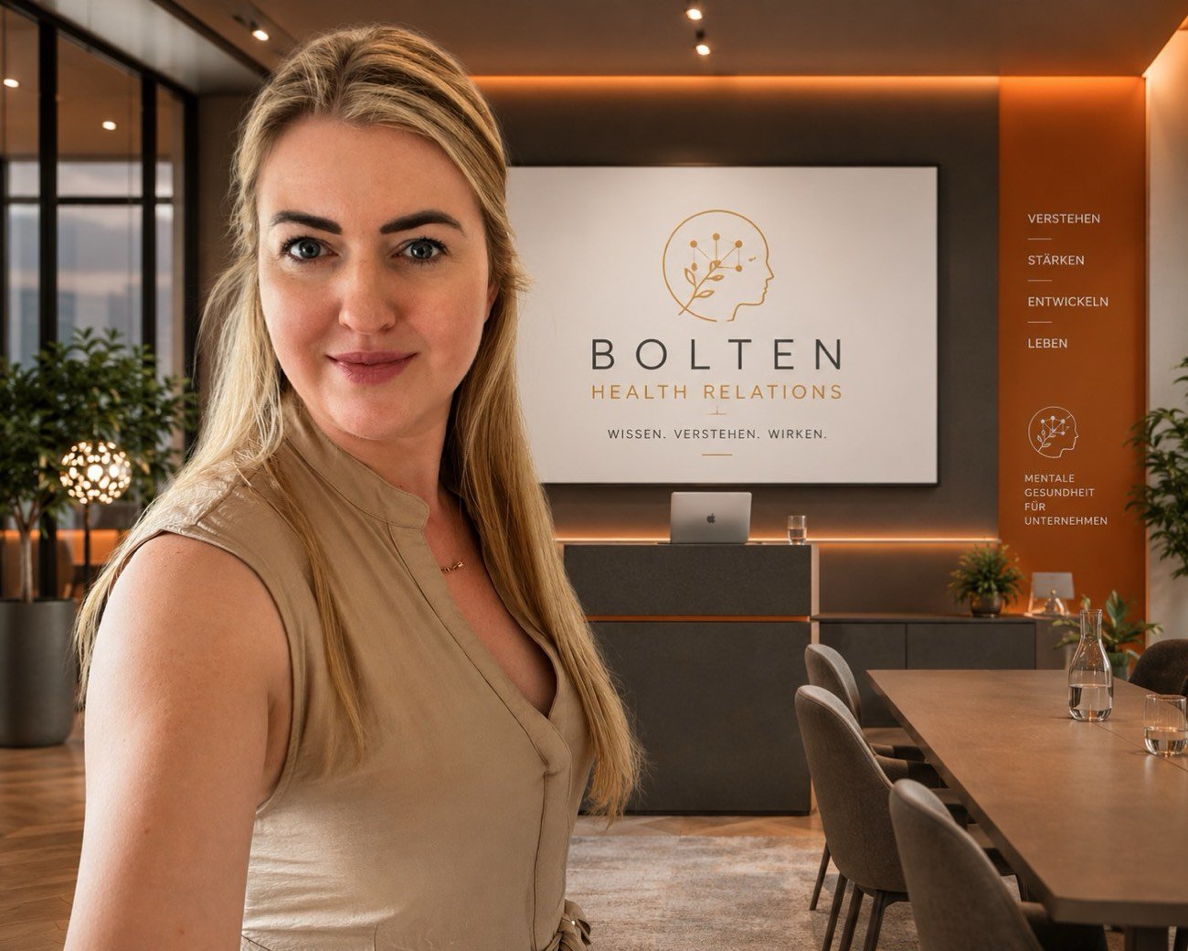 Christine Bolten, Psychologin (M.Sc.) und Gründerin von Bolten Health Relations