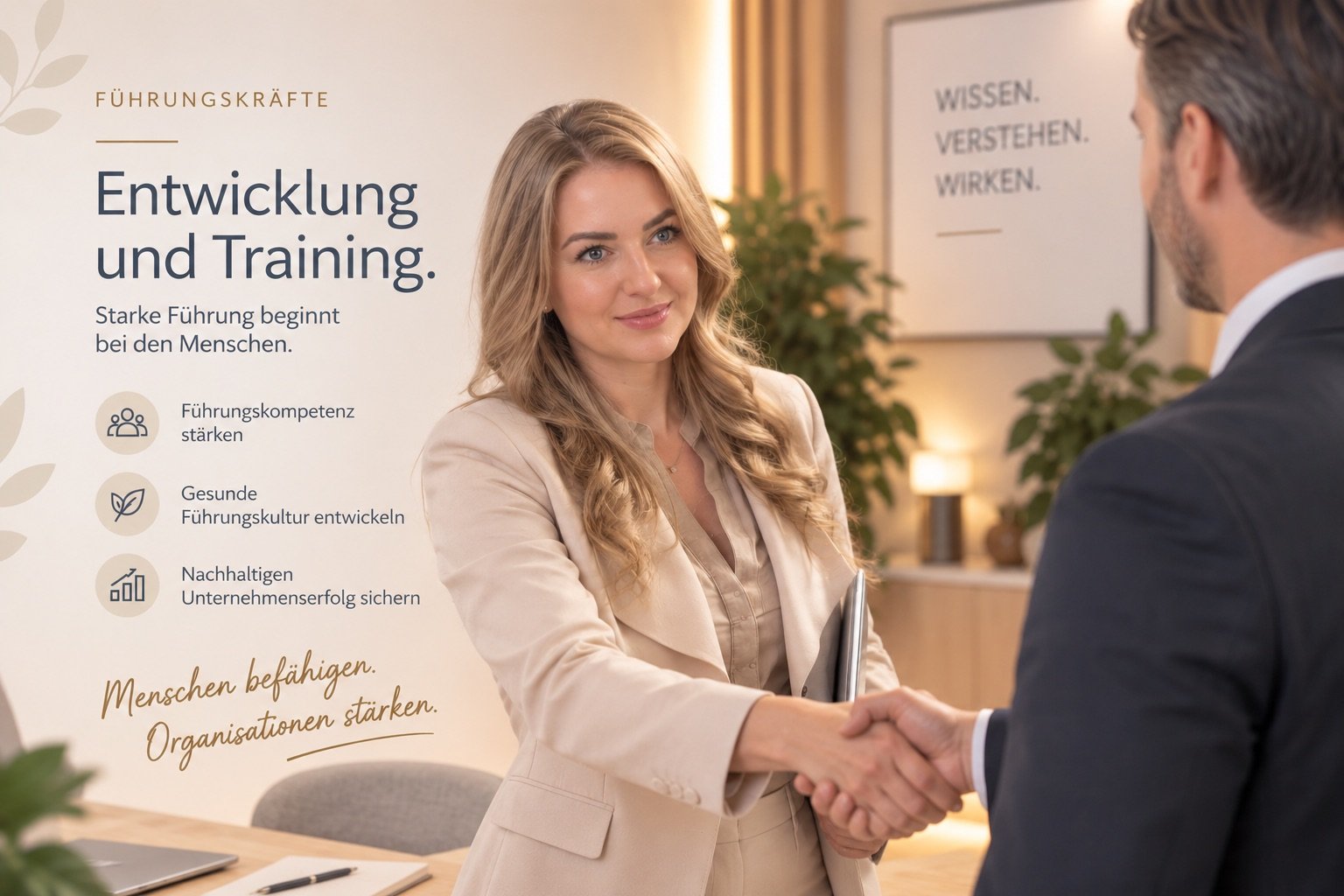 Führungskraft im Gespräch: Entwicklung und Training